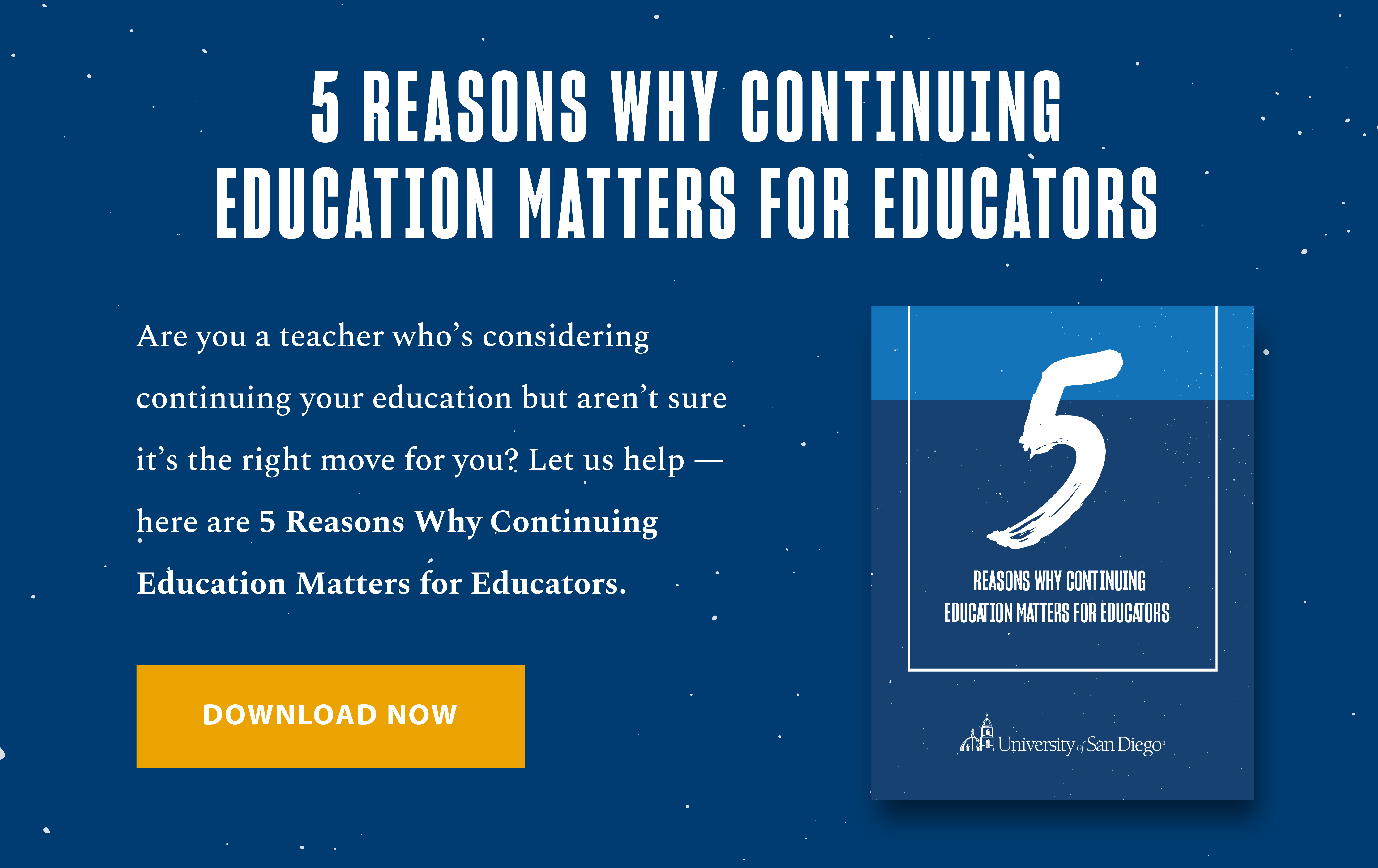 Banner: Reasons Why Education Matters