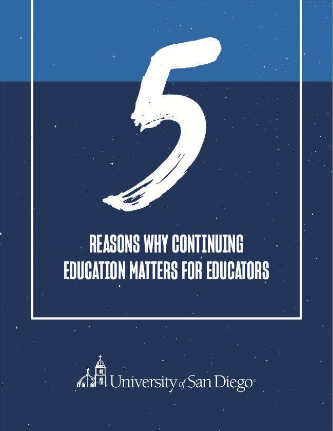 5 Reasons Why Continuing Education Matters for Educators ebook cover