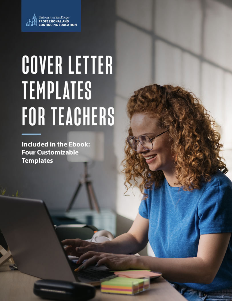 cover letter templates for teachers ebook cover